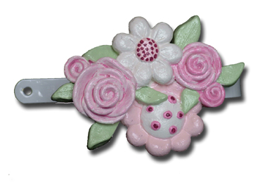 Spring Garden Floral Tieback Spring Garden Floral Tieback